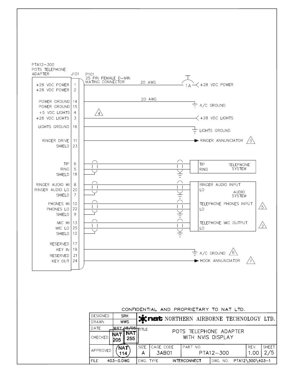 Northern Airborne Technology PTA12-3xx User Manual | Page 15 / 32