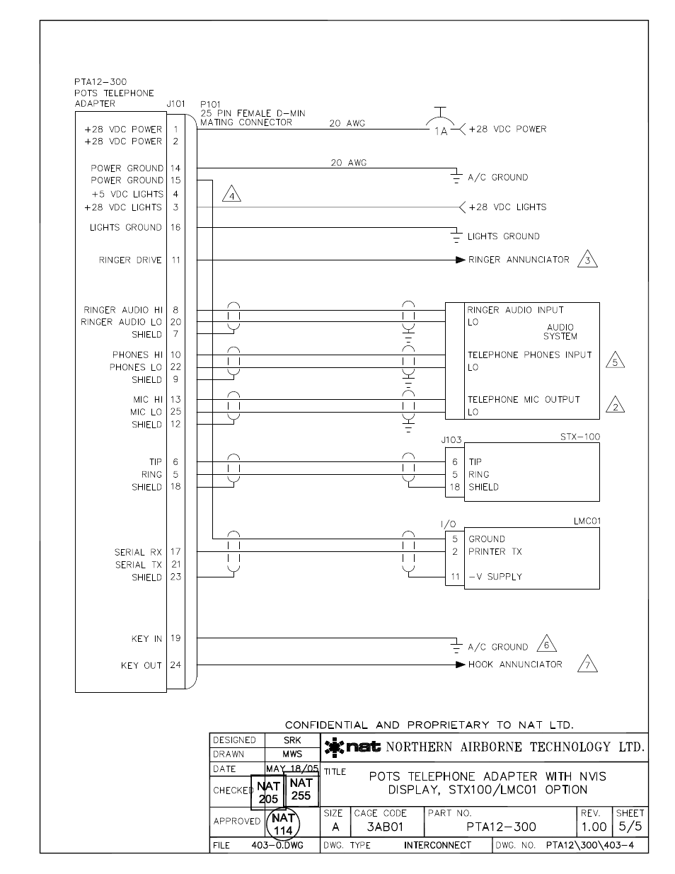 Northern Airborne Technology PTA12-3xx User Manual | Page 18 / 32