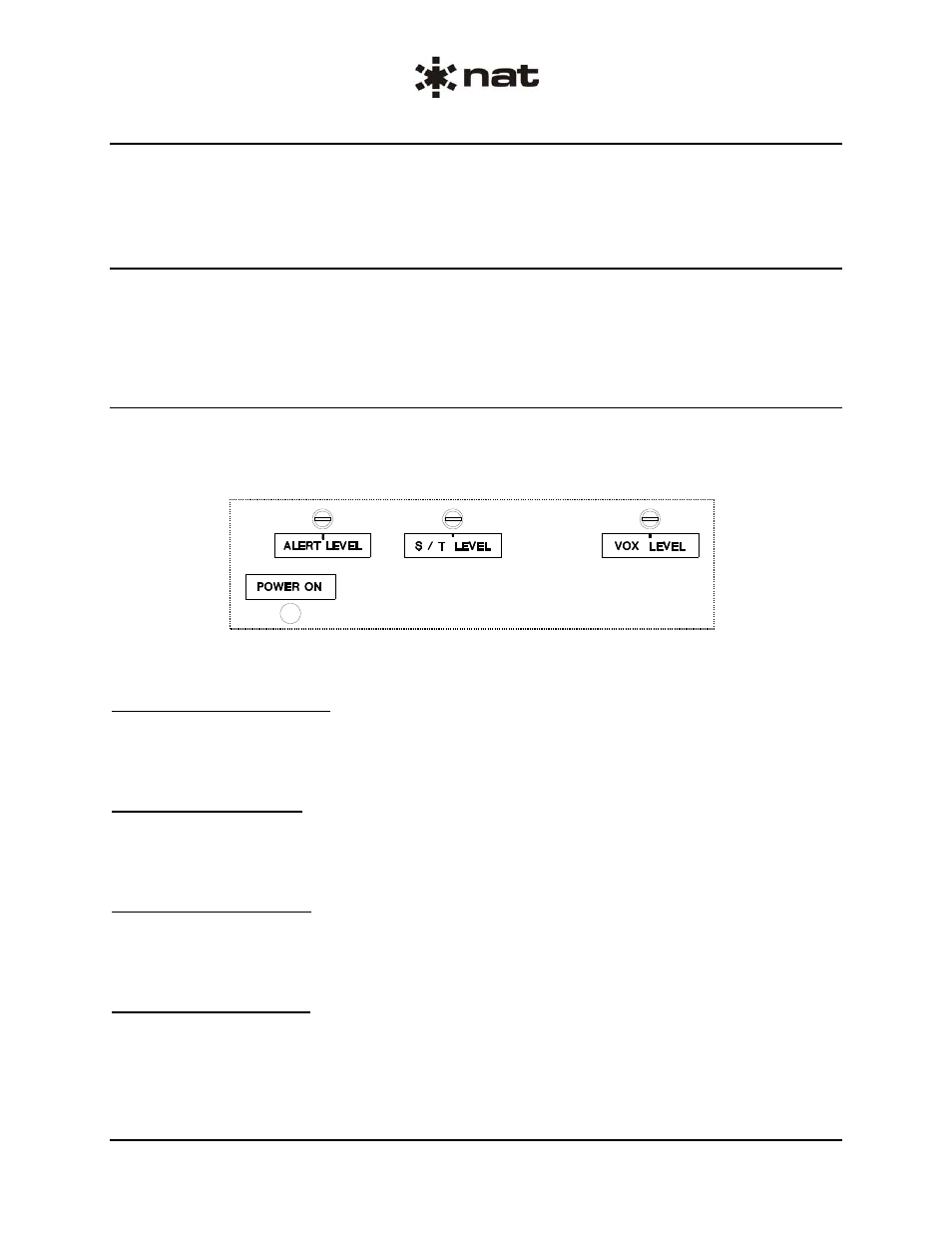 5 adjustments and connections, 1 left side panel adjustments | Northern Airborne Technology AA9x User Manual | Page 13 / 49