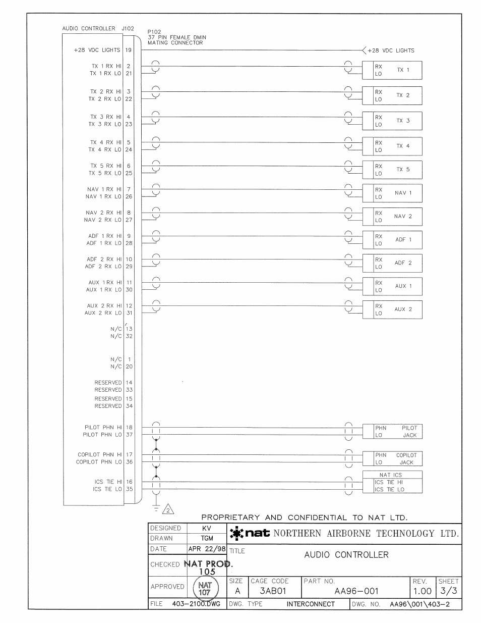 Northern Airborne Technology AA9x User Manual | Page 30 / 49