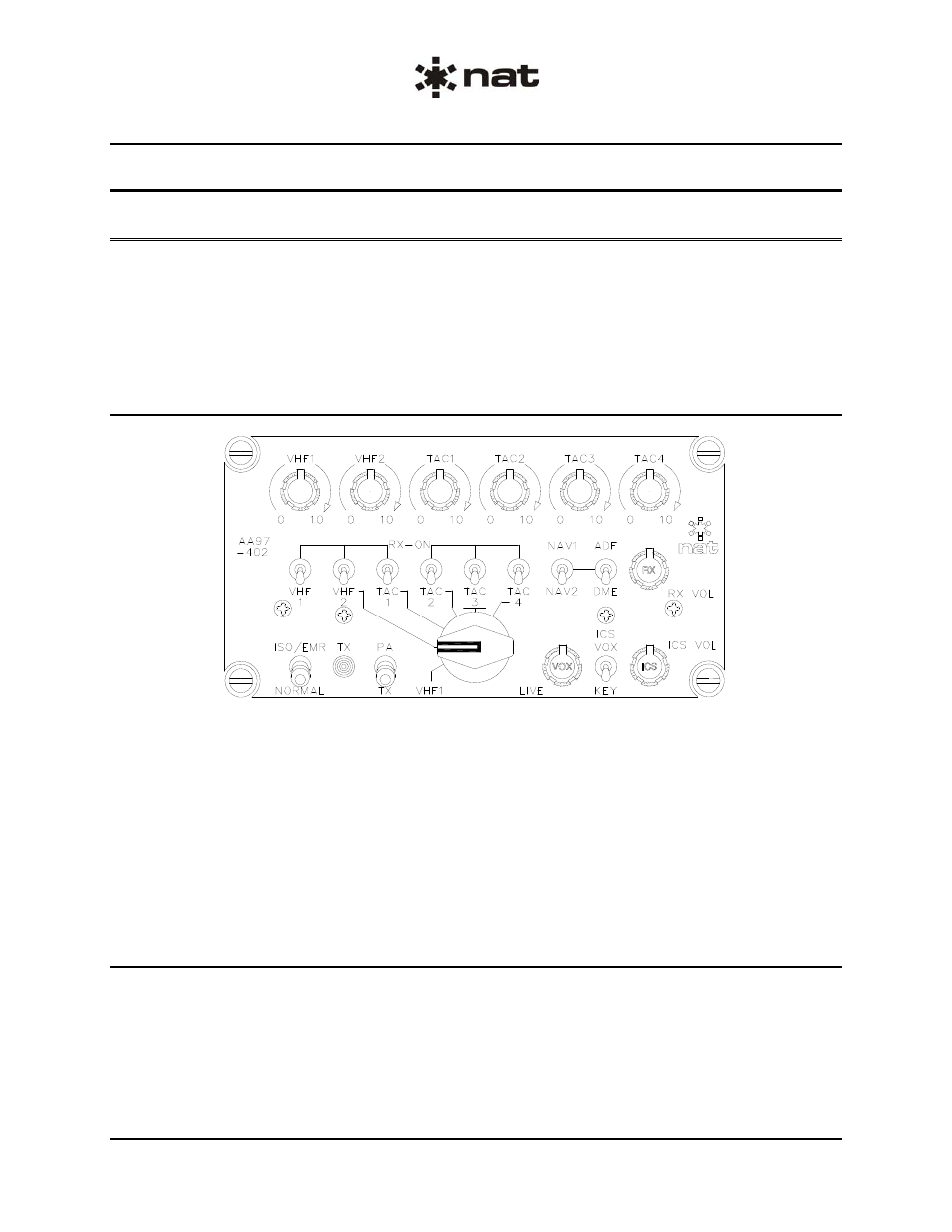 Operation, 1 introduction, 2 general information | 3 controls and indicators | Northern Airborne Technology AA9x User Manual | Page 44 / 49