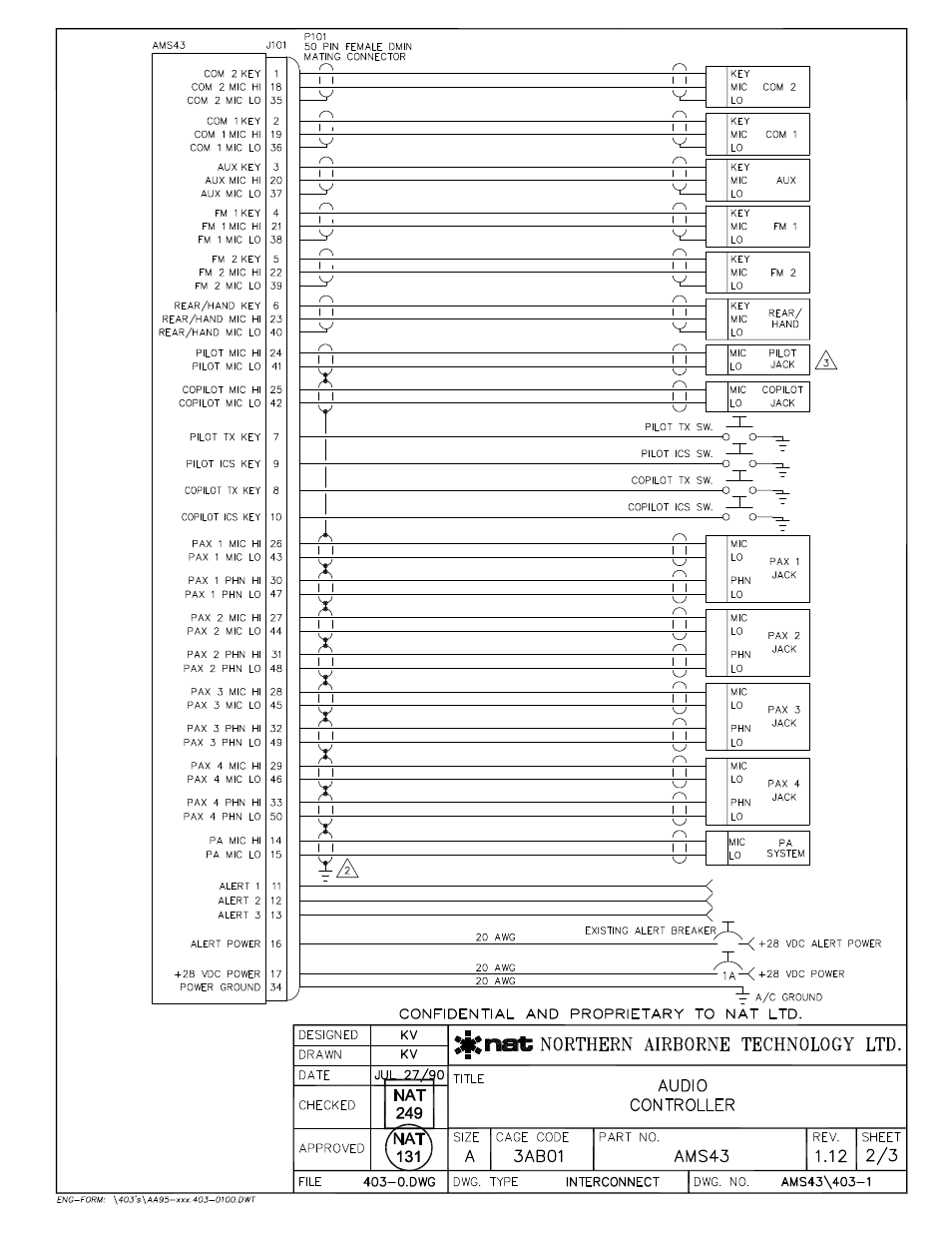 Northern Airborne Technology AMS43 User Manual | Page 16 / 24