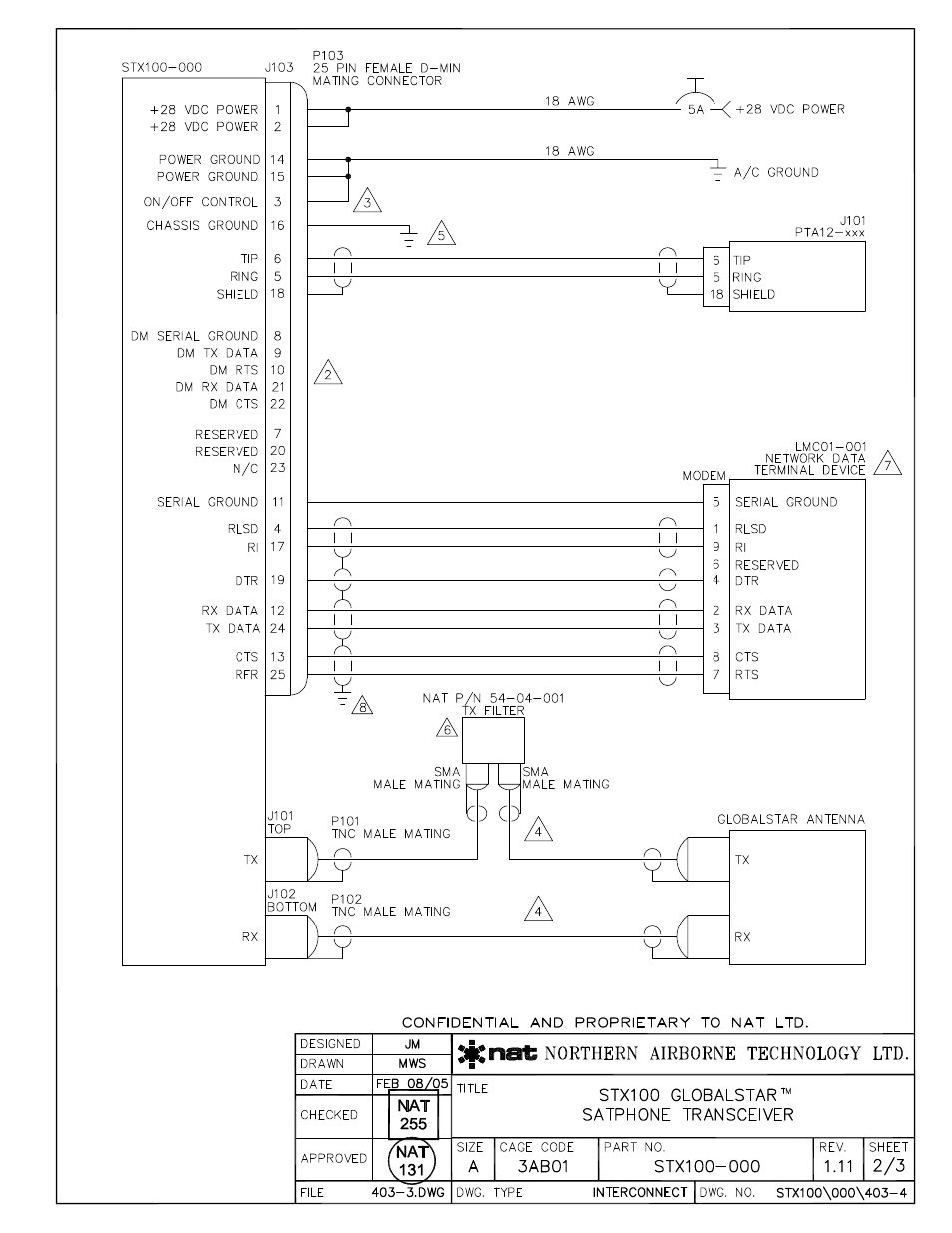 Northern Airborne Technology STX100 User Manual | Page 33 / 56