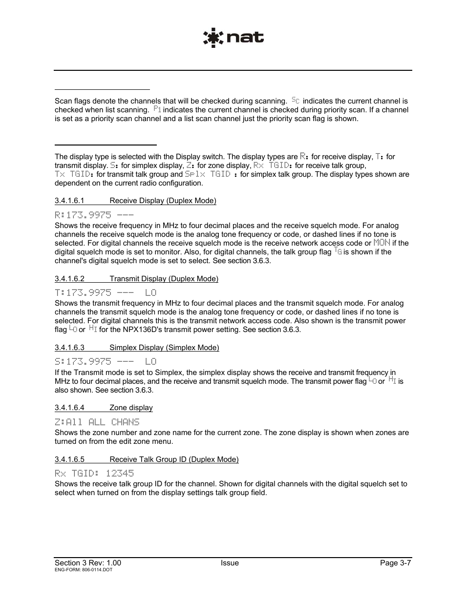 Northern Airborne Technology NPX136D User Manual | Page 33 / 50