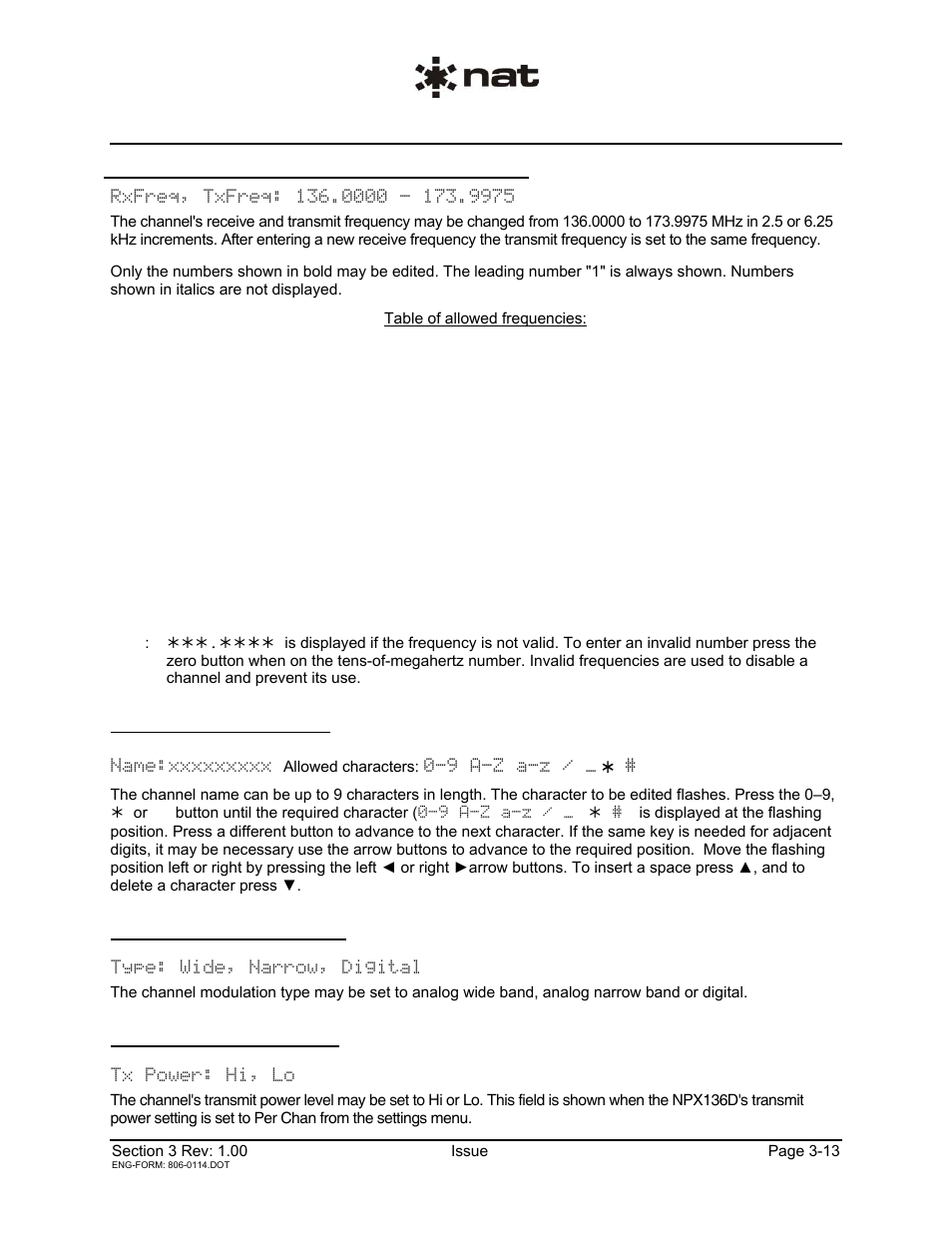 Northern Airborne Technology NPX136D User Manual | Page 39 / 50