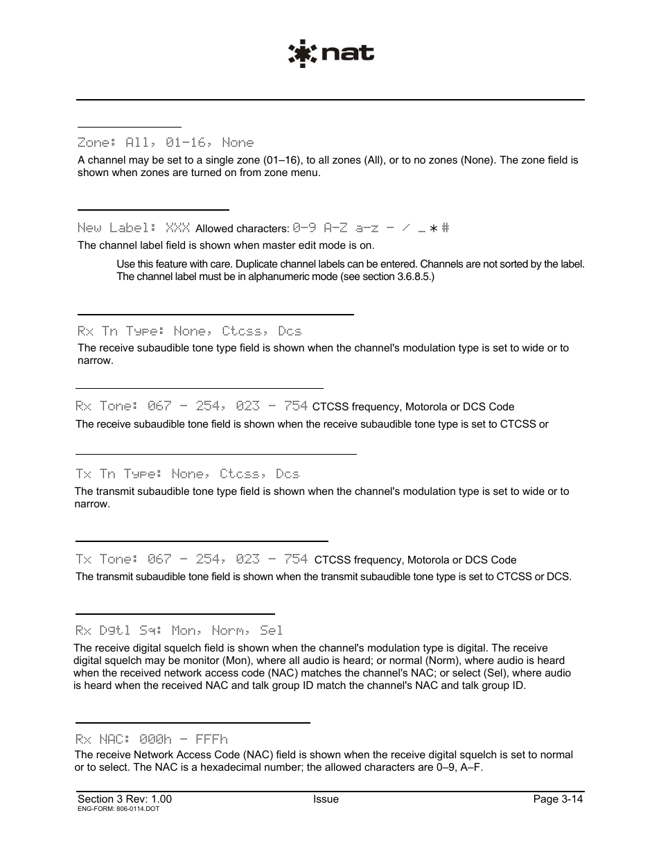 Northern Airborne Technology NPX136D User Manual | Page 40 / 50