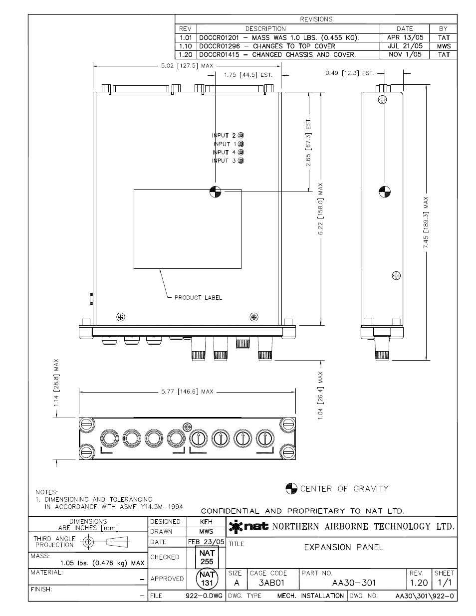 Northern Airborne Technology AA30-3xx User Manual | Page 31 / 38