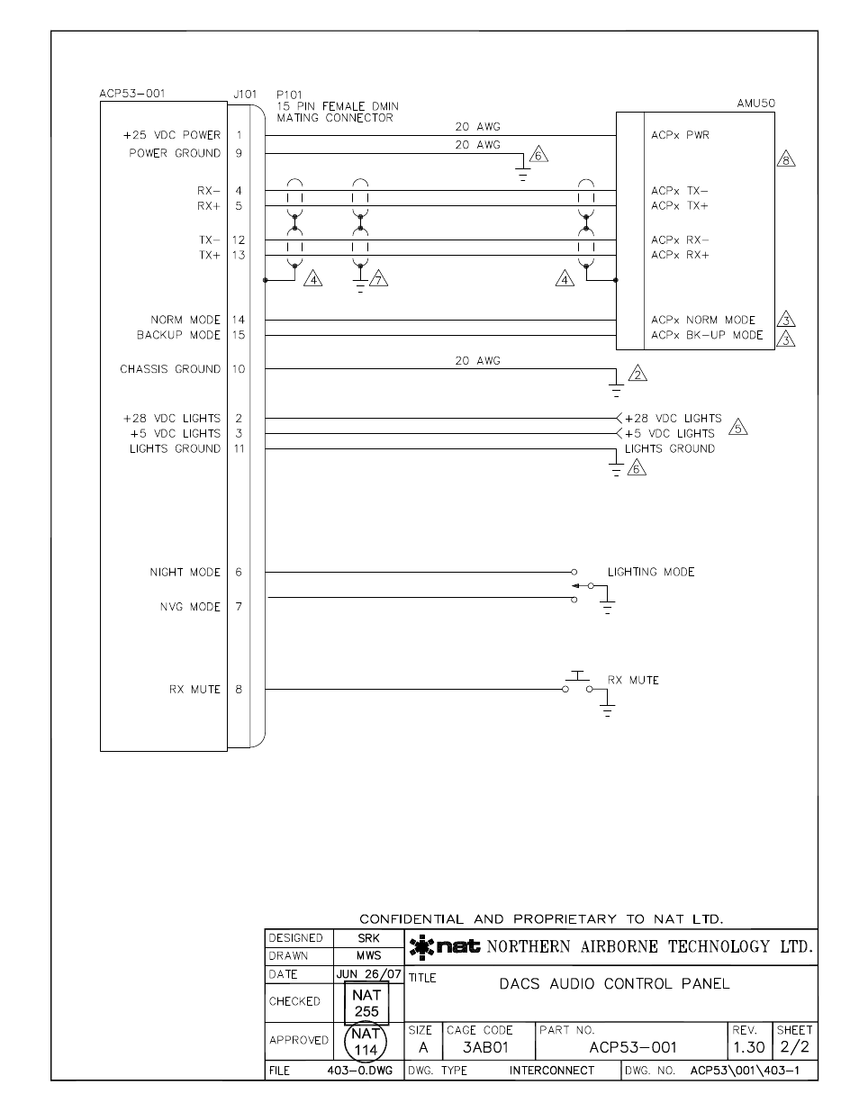 Northern Airborne Technology ACP53-001 User Manual | Page 15 / 28