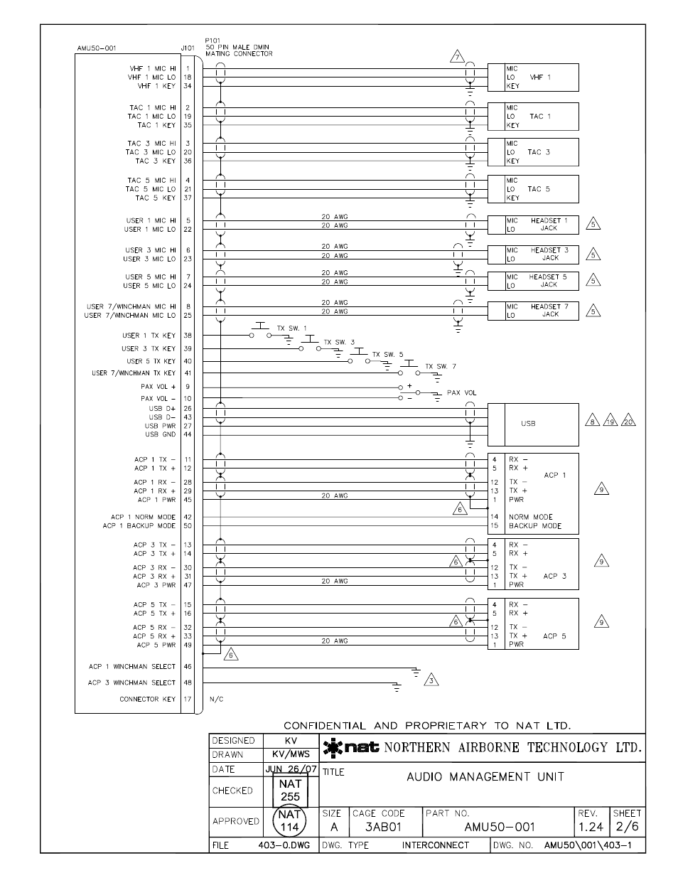 Northern Airborne Technology AMU50-001 User Manual | Page 27 / 40