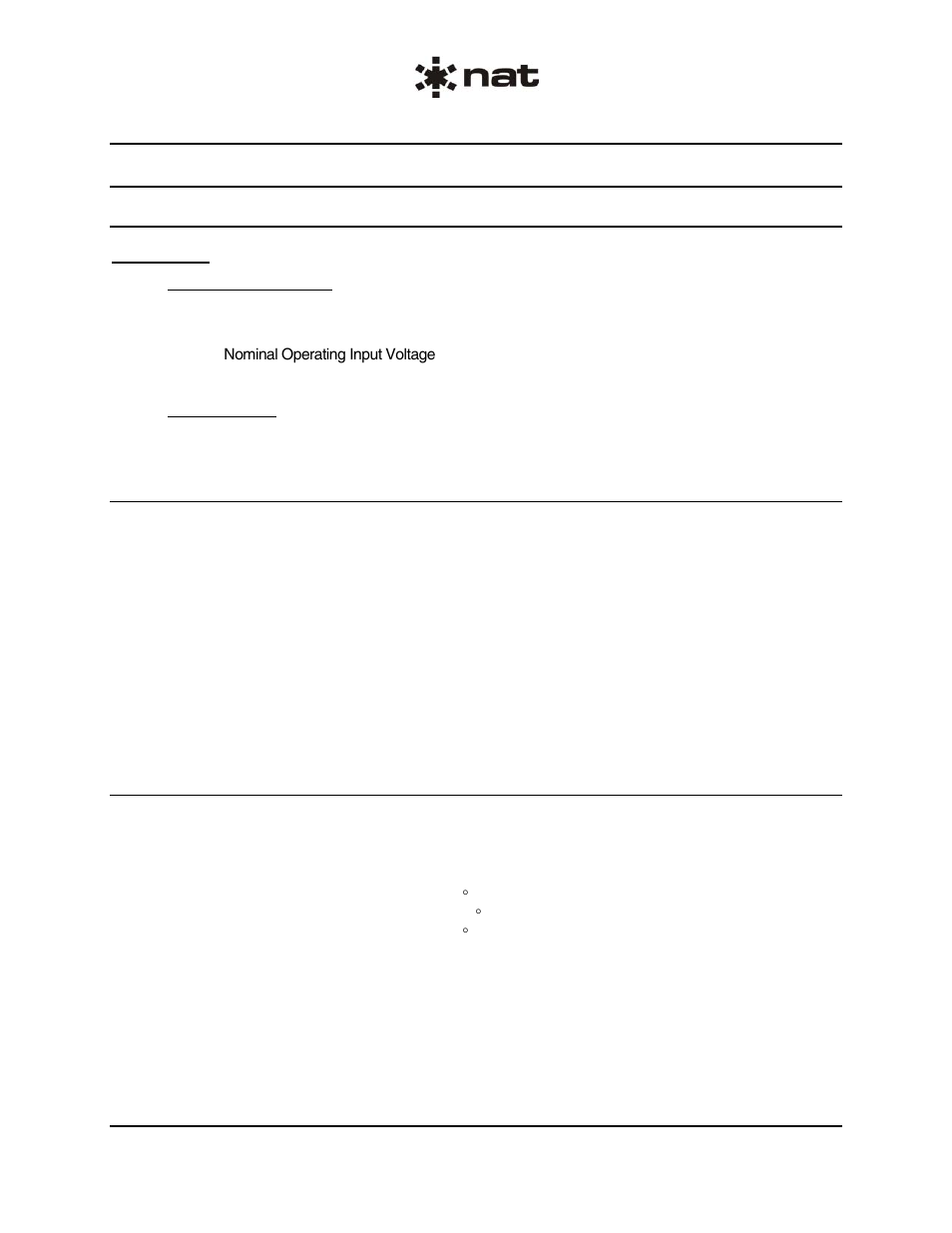 4 specifications, 1 electrical specifications, 2 physical specifications | 3 environmental specifications | Northern Airborne Technology RM01-001 User Manual | Page 5 / 17