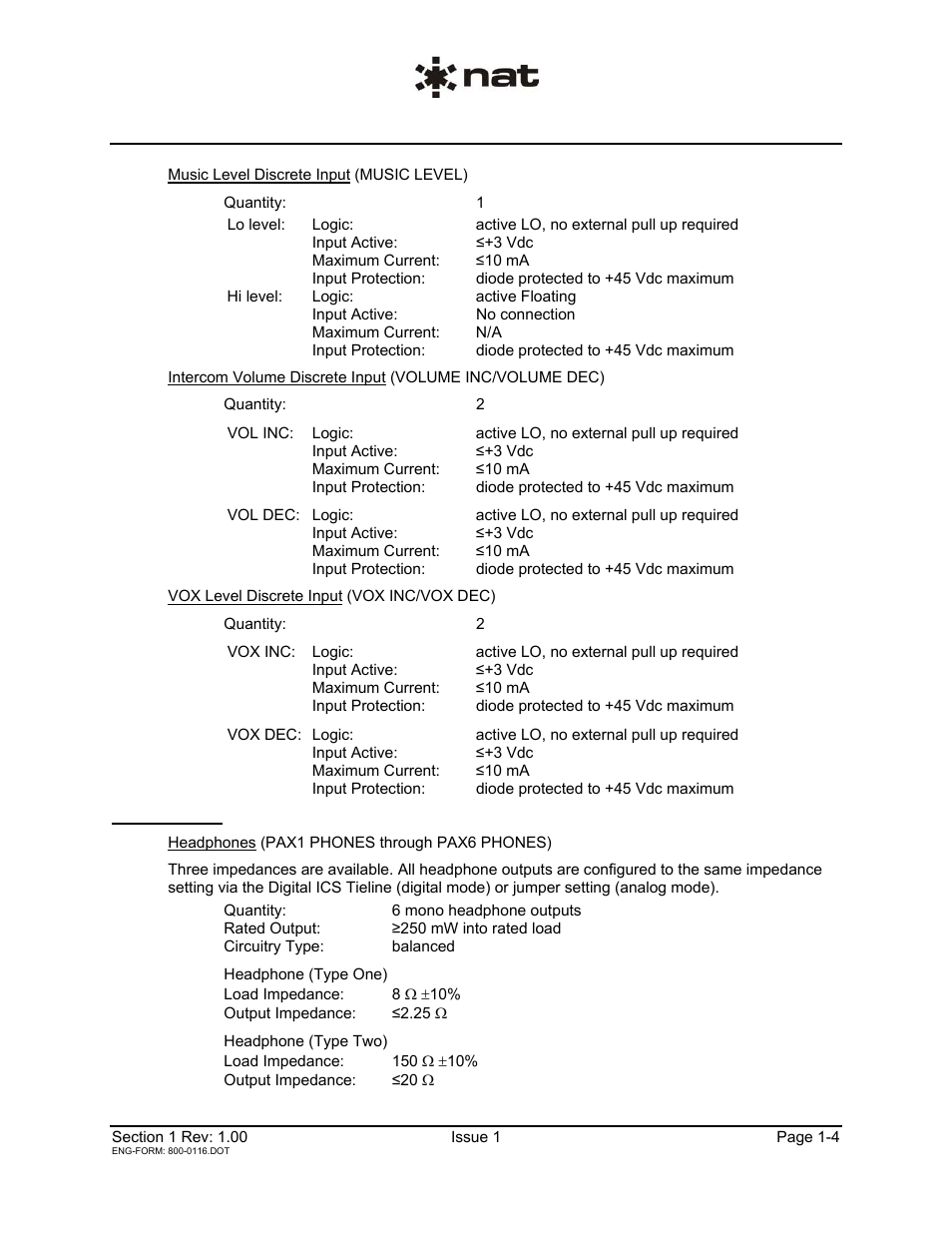 Northern Airborne Technology PIA01-001 User Manual | Page 7 / 25