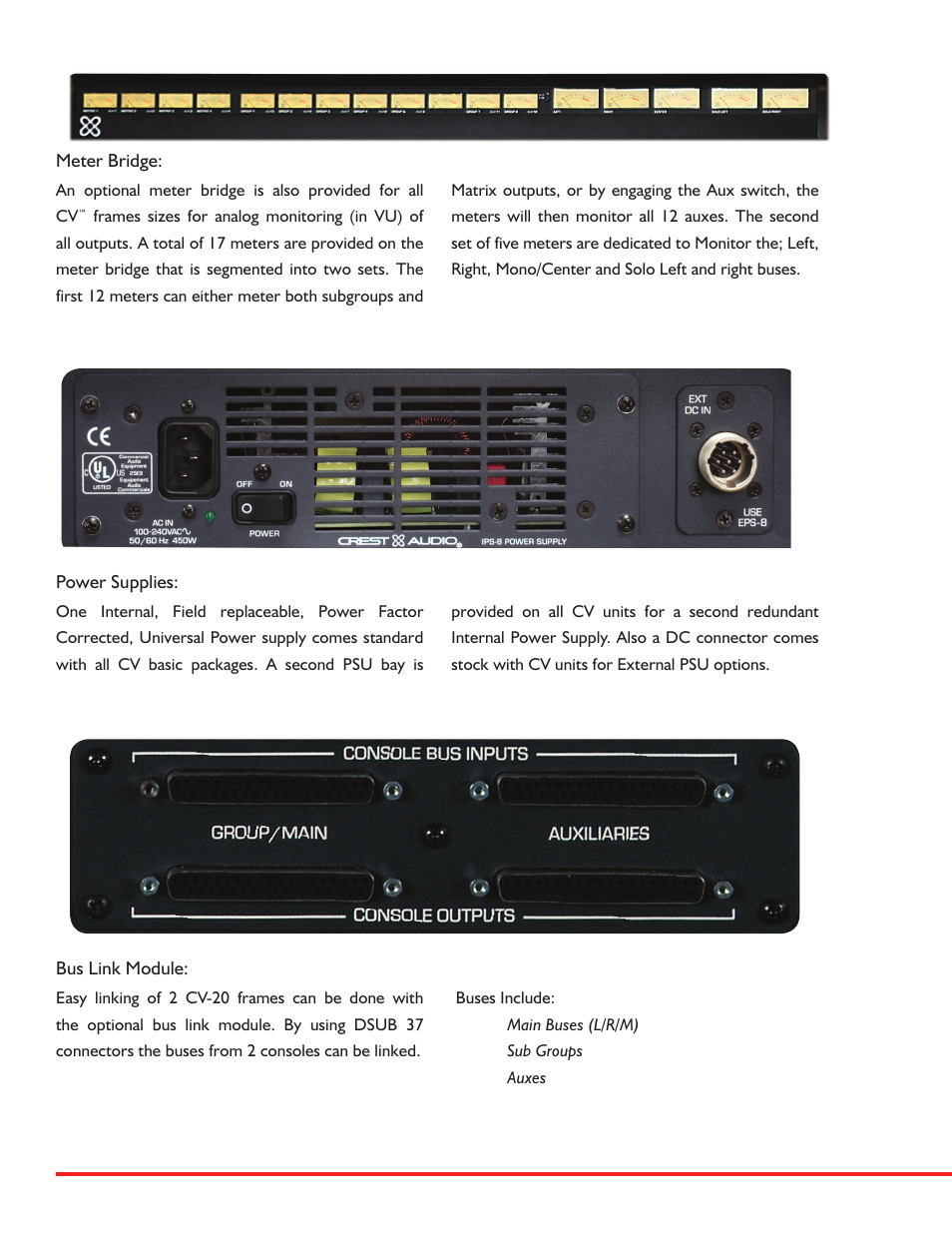 Crest Audio CV 20 User Manual | Page 10 / 12