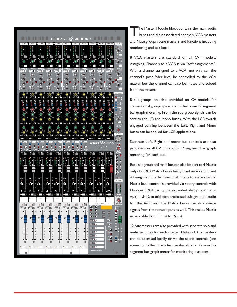 Crest Audio CV 20 User Manual | Page 8 / 12