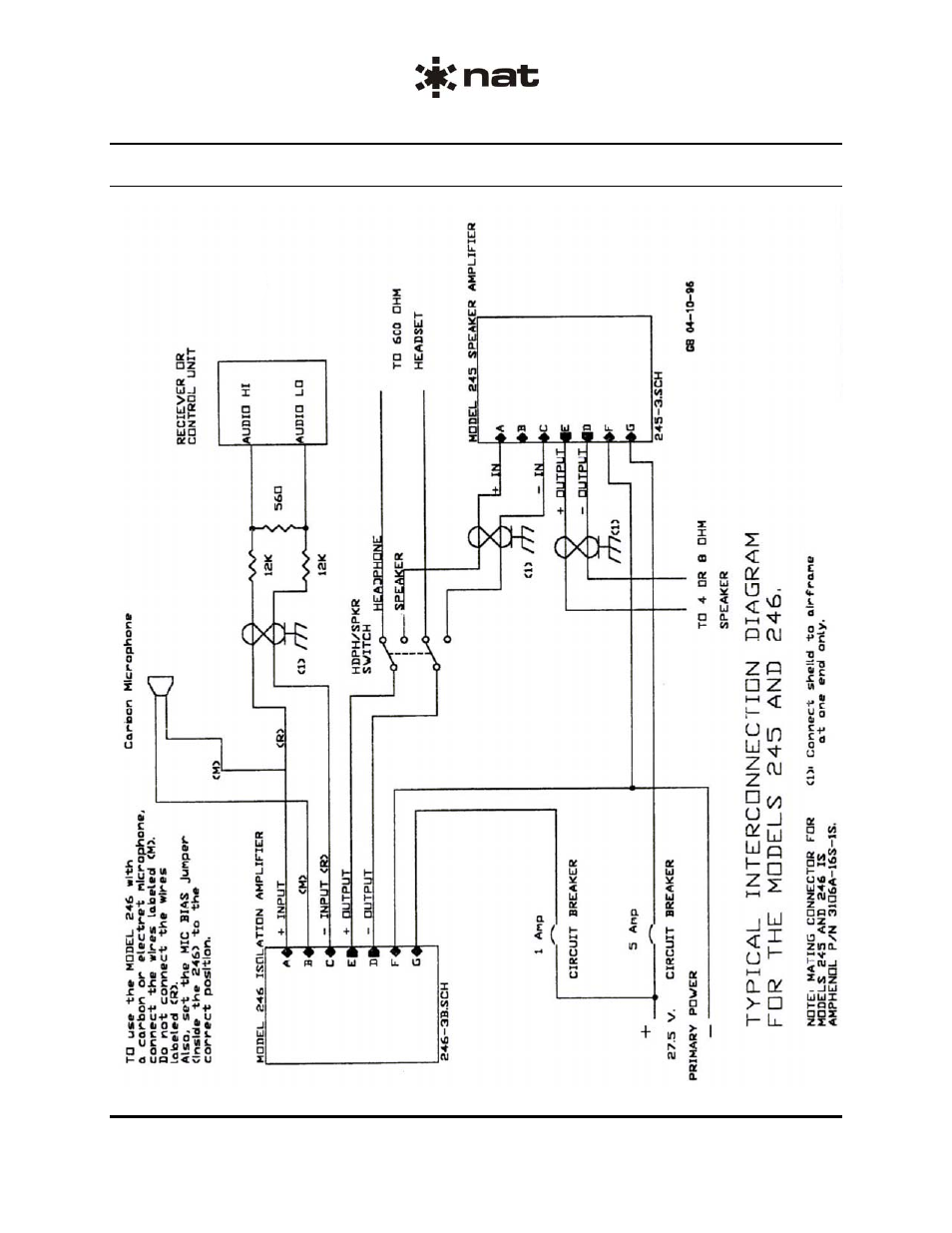 6 typical collins interconnect | Northern Airborne Technology 246 User Manual | Page 10 / 17