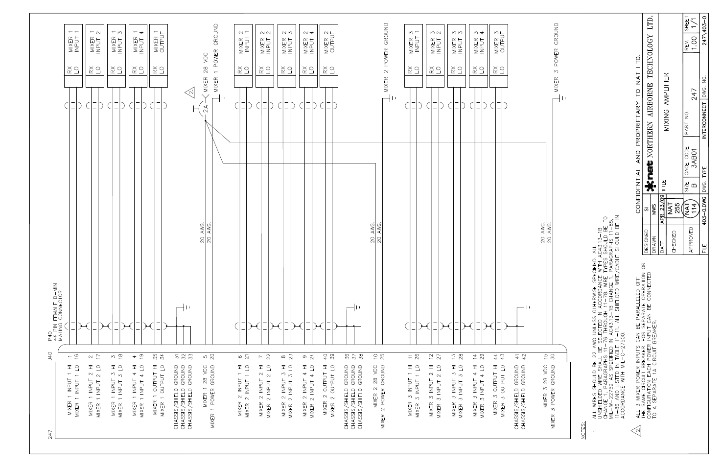 Interconnect | Northern Airborne Technology 247 User Manual | Page 13 / 16