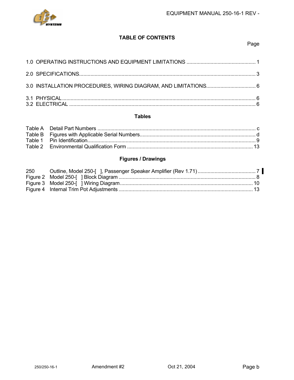 Northern Airborne Technology 250 User Manual | Page 7 / 24