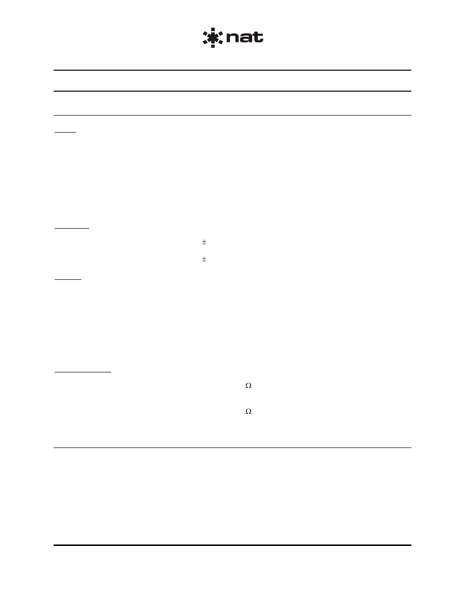 4 specifications, 1 electrical specifications, 2 physical specifications | Northern Airborne Technology 802 User Manual | Page 6 / 24