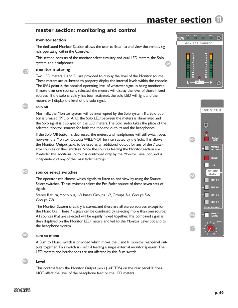 Crest Audio HPW User Manual | Page 49 / 60
