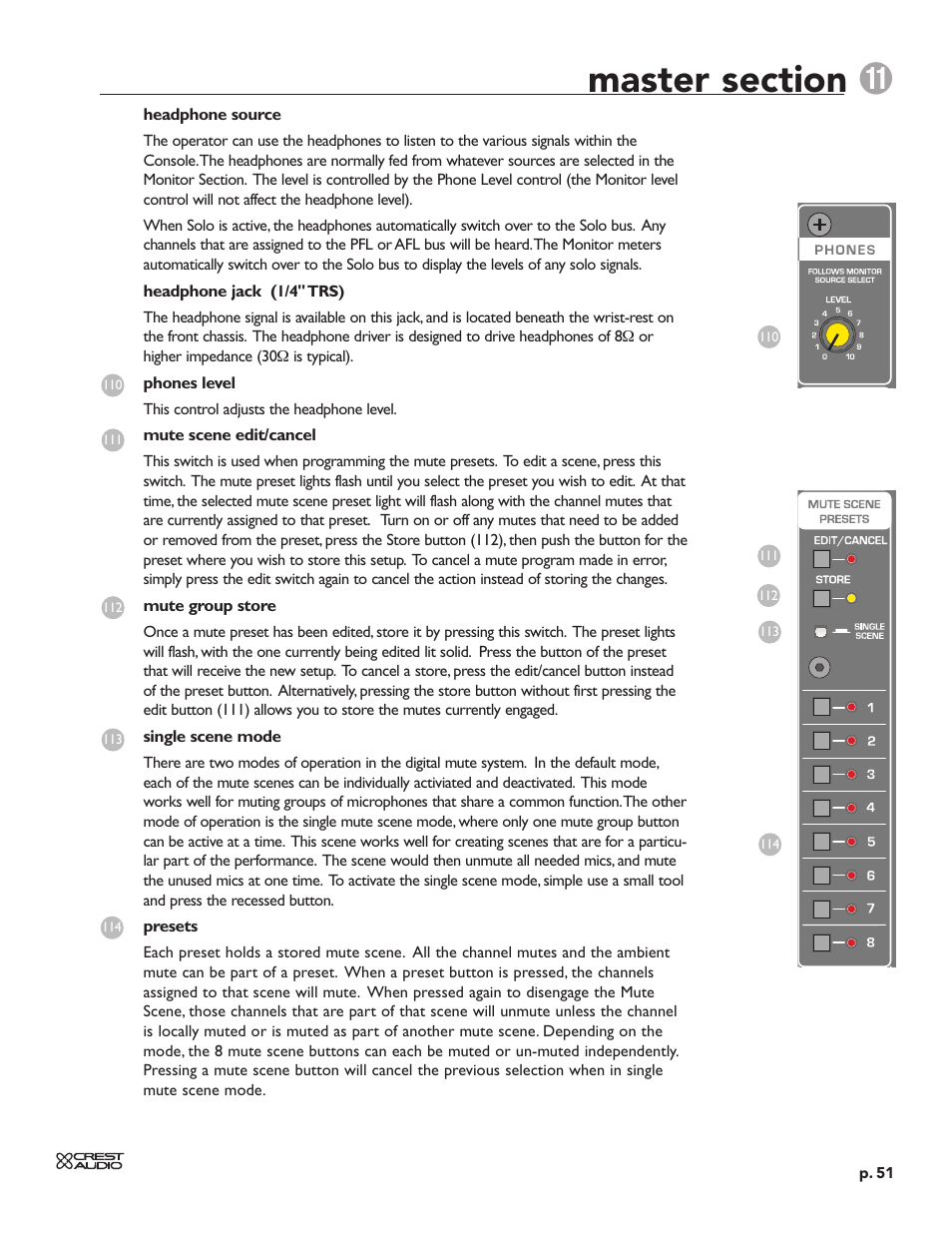 Crest Audio HPW User Manual | Page 51 / 60