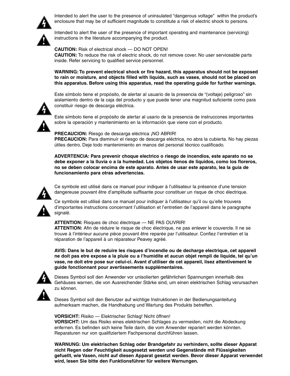 Crest Audio X-SERIES X 20R User Manual | Page 4 / 56
