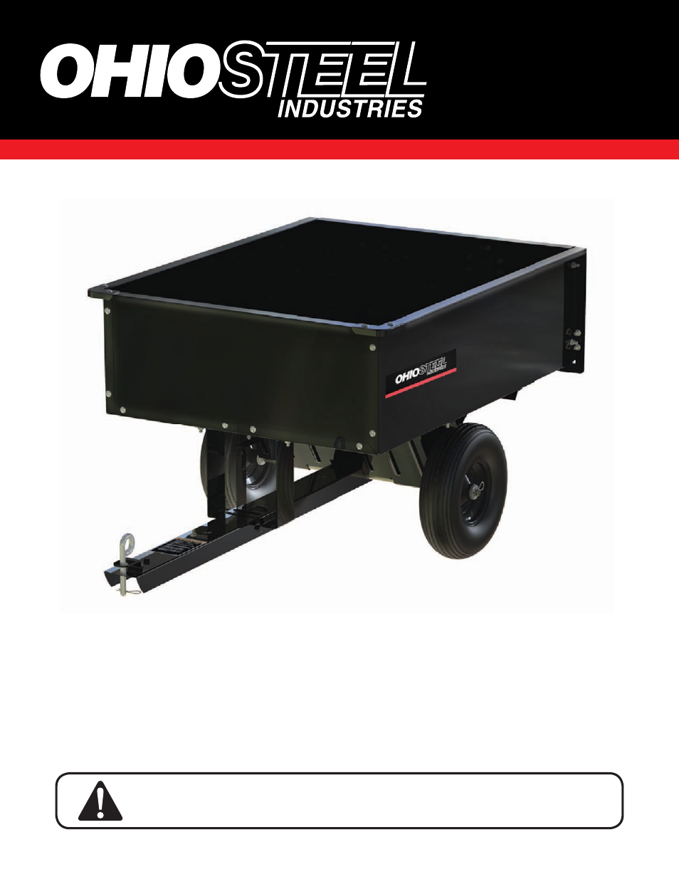 Ohio Steel 3042HKD 10 Cu Ft Steel Dump Cart User Manual | 12 pages