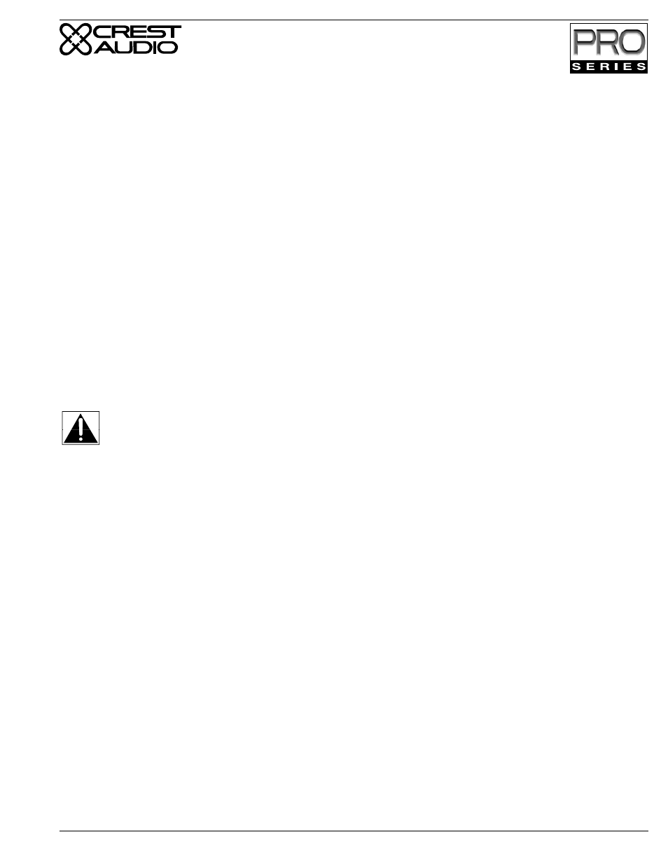 Amplifier maintenance and user responsibility, Service / warranty information | Crest Audio Stereo Amplifier User Manual | Page 17 / 32