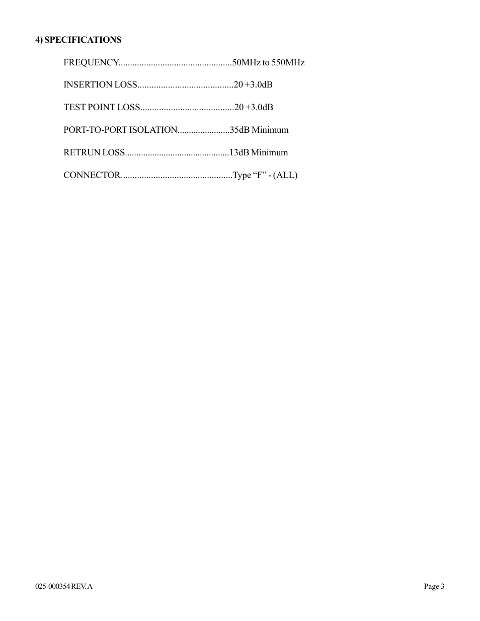 Olson Technology LCM-550x1 (FAC) User Manual | Page 3 / 3