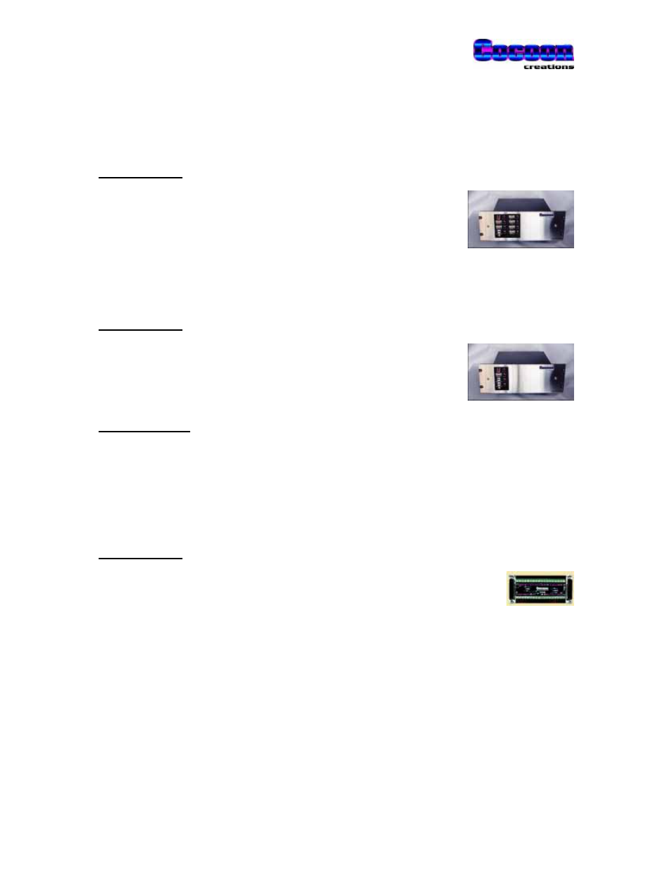 Other products available in the powertalk family | Cocoon POWERTALK 101 User Manual | Page 52 / 55