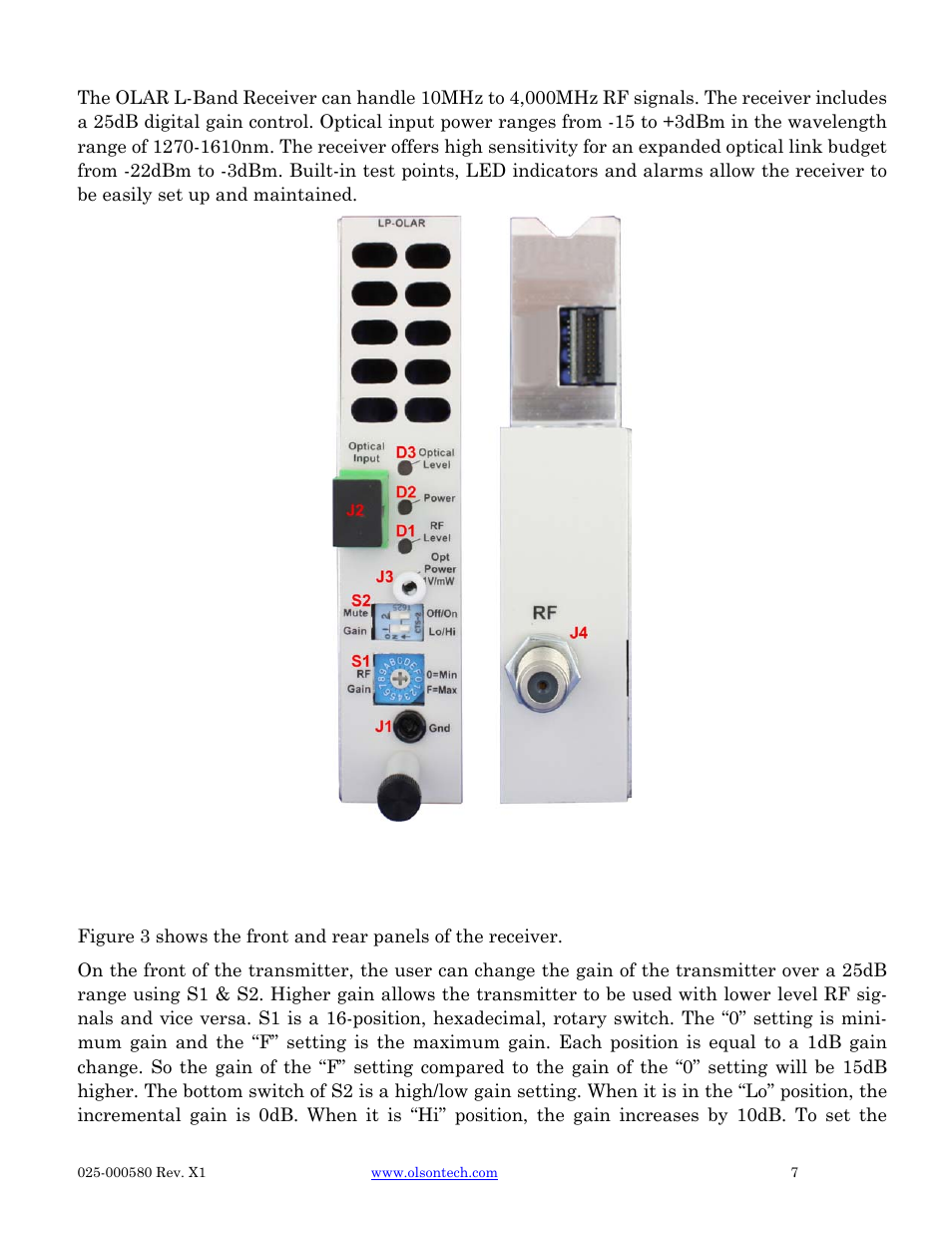 Olson Technology LP-CAN User Manual | Page 7 / 21