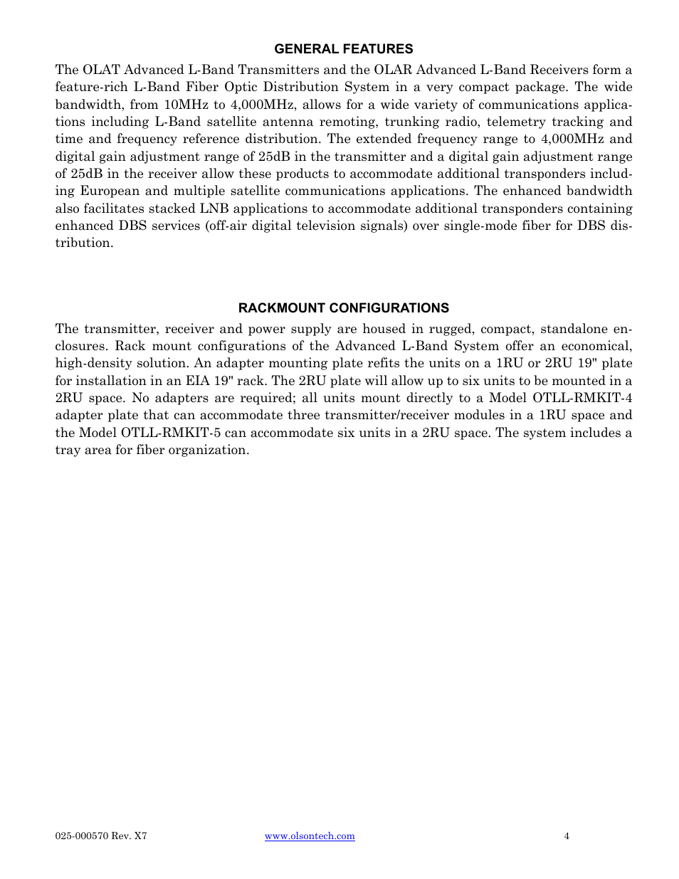Olson Technology CAN User Manual | Page 4 / 27