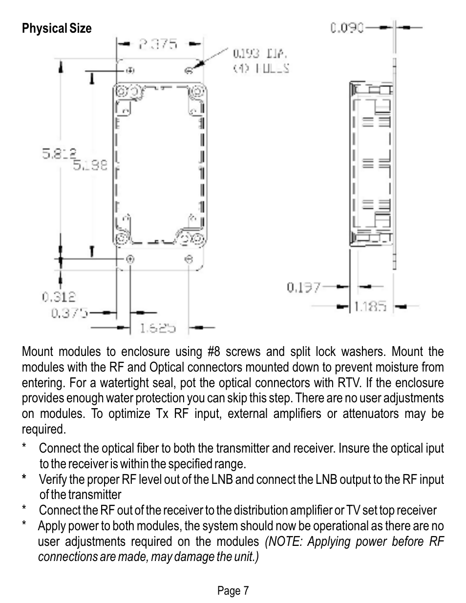 Olson Technology OLRR User Manual | Page 7 / 8