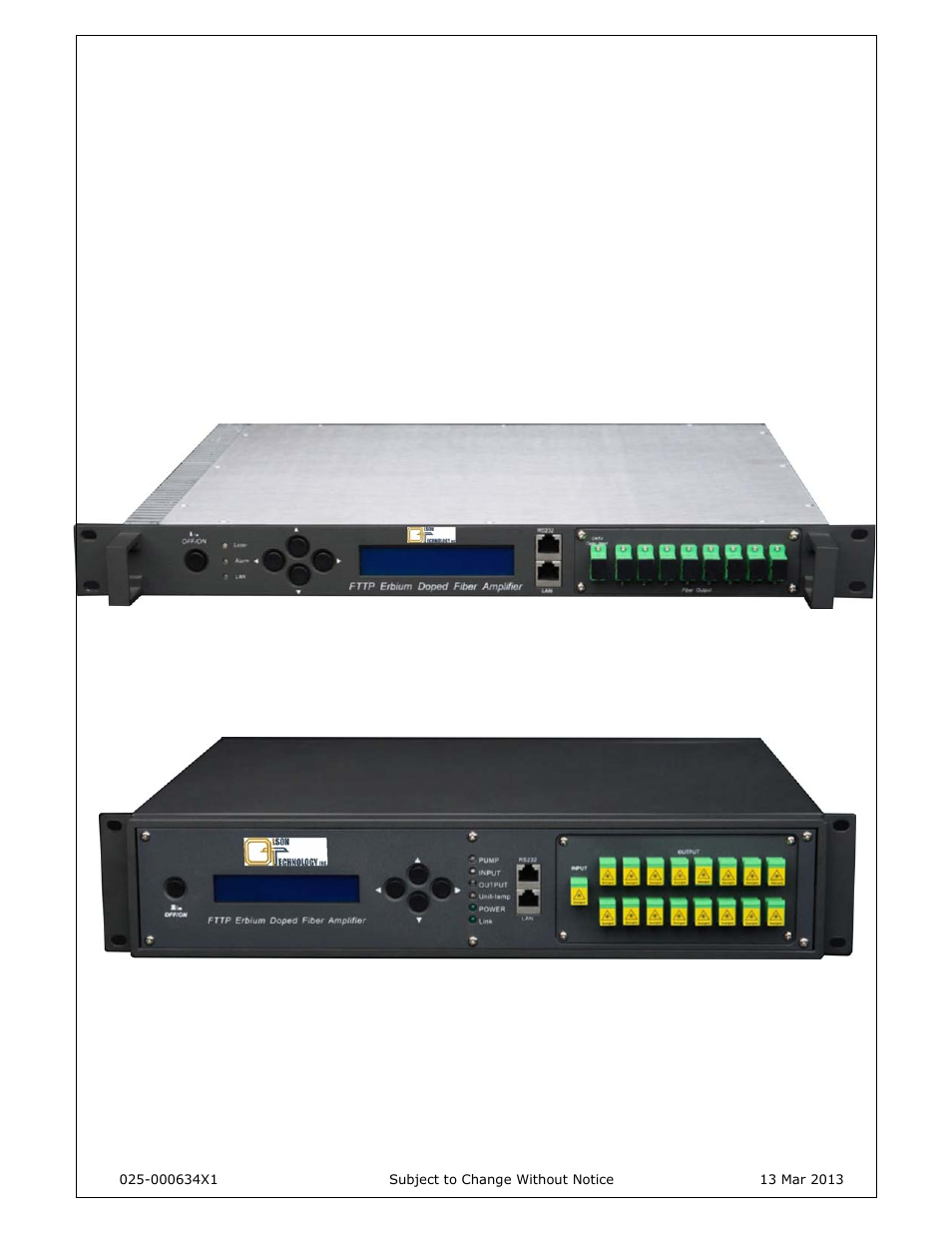 Olson Technology OTEB-CL-B User Manual | 12 pages
