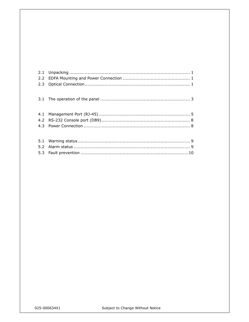 Content | Olson Technology OTEB-CL-B User Manual | Page 2 / 12