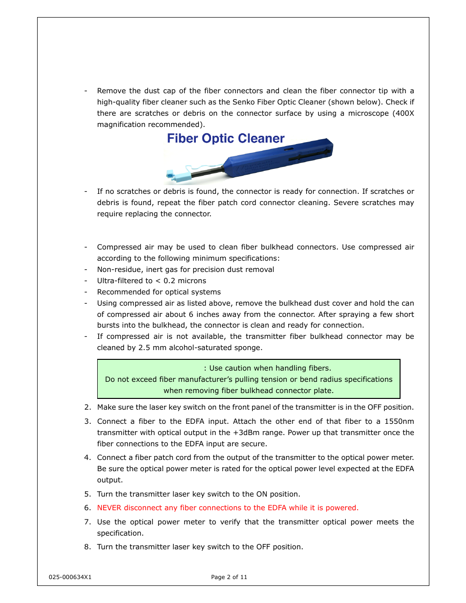 Olson Technology OTEB-CL-B User Manual | Page 4 / 12