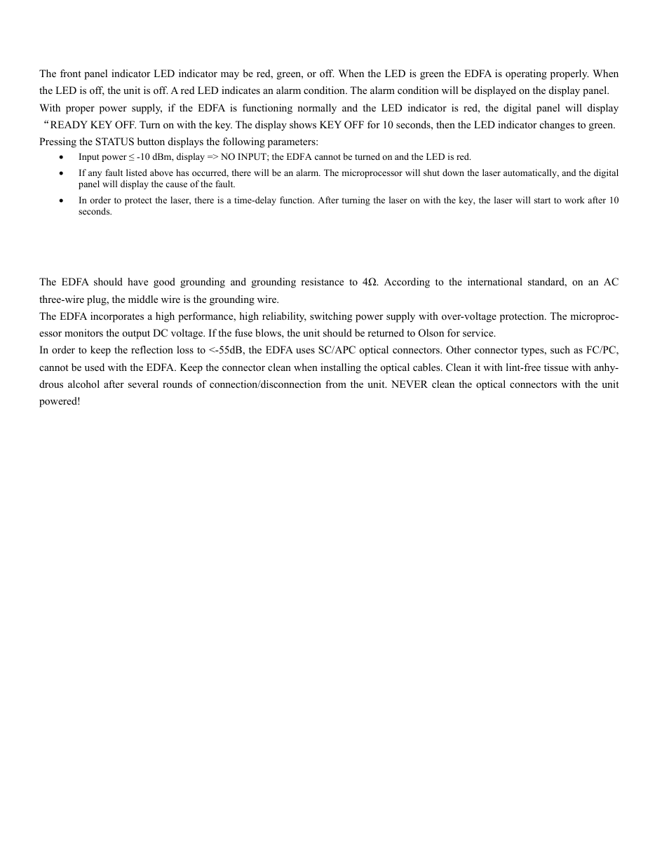 Olson Technology OTEB-CO-B User Manual | Page 8 / 8