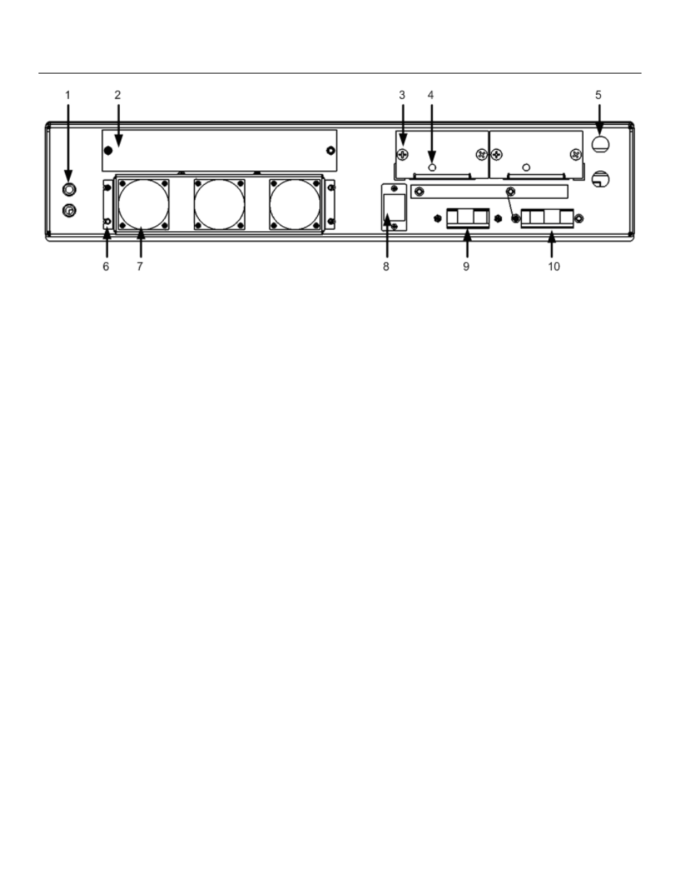 Rear panel of the unit | Olson Technology OTEB-CW-B User Manual | Page 18 / 40