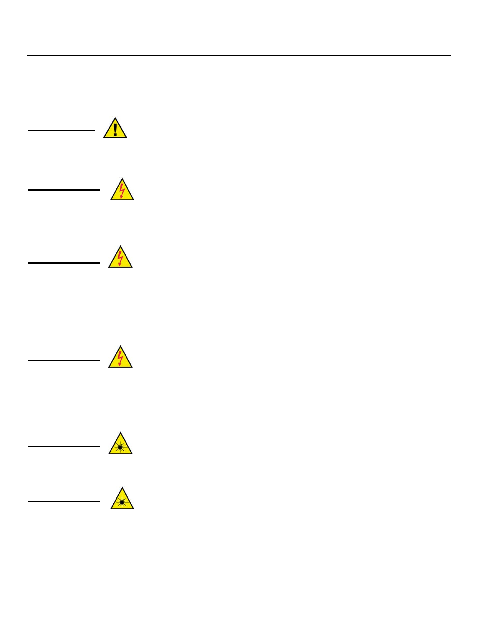 General safety instructions, Caution, Warning | Olson Technology OTEB-CW-B User Manual | Page 8 / 40