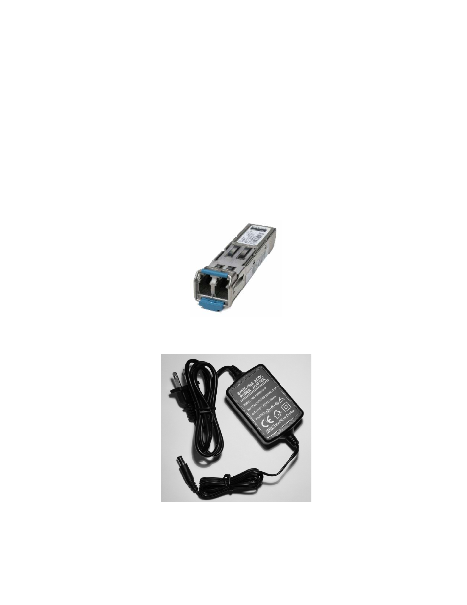 Typical mating sfp module | Olson Technology OTEN-WC-01 User Manual | Page 2 / 5
