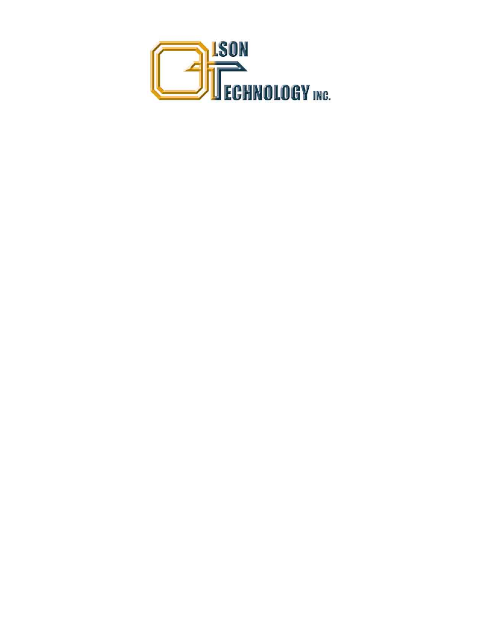 Olson Technology OTM-3550 User Manual | 11 pages