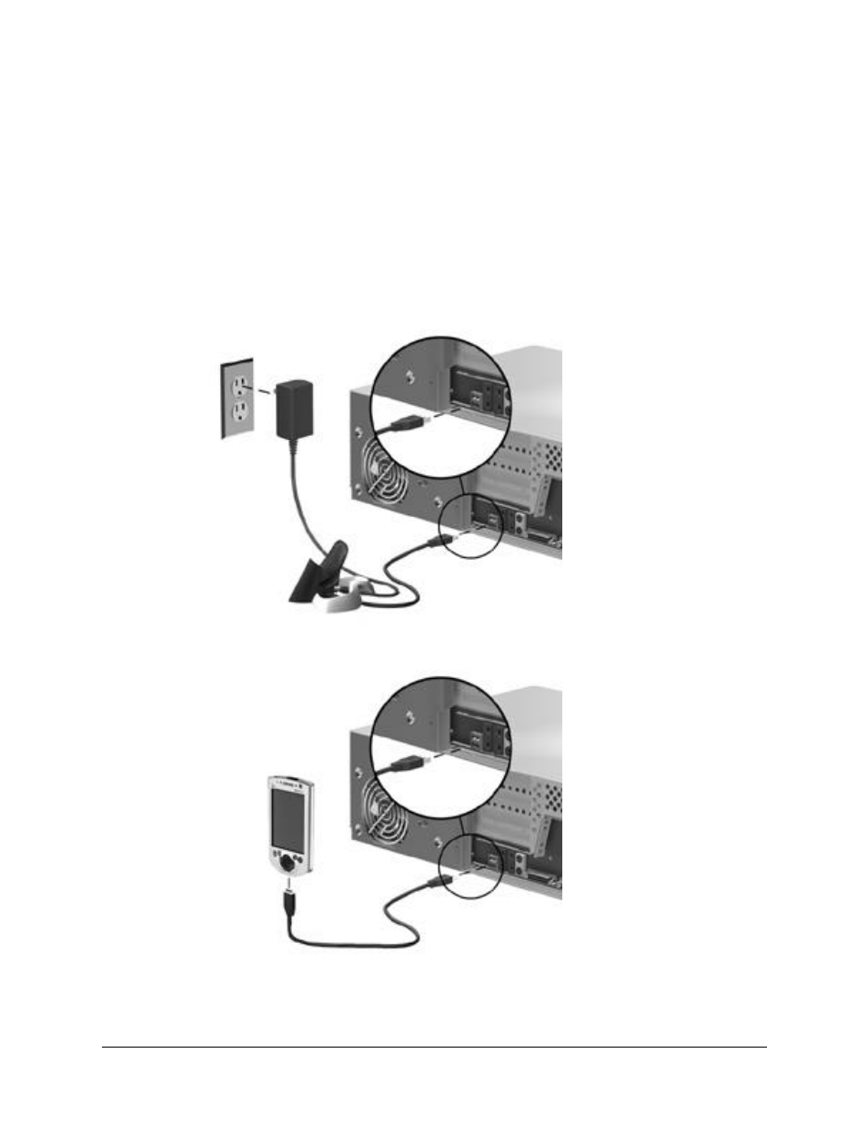 Cradle and ac adapter, Cradle and ac adapter -4 | Compaq iPAQ H3000 User Manual | Page 14 / 118