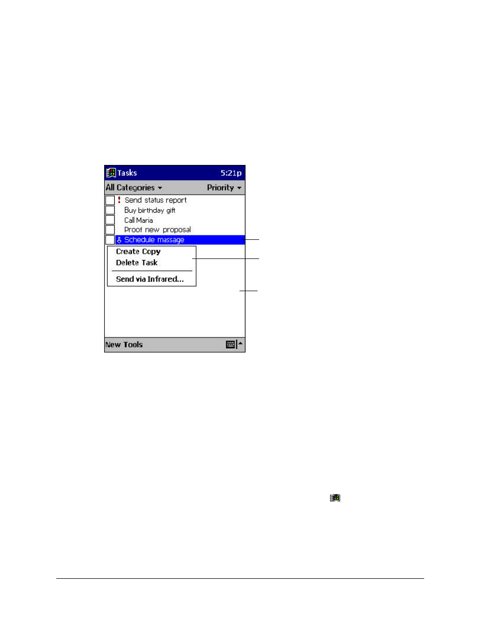 Pop-up menus, Notifications, Pop-up menus -14 | Notifications -14 | Compaq iPAQ H3000 User Manual | Page 24 / 118
