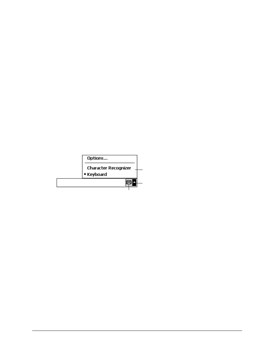 Enter information on your ipaq, Typing using the input panel, Enter information on your ipaq -15 | Compaq iPAQ H3000 User Manual | Page 25 / 118