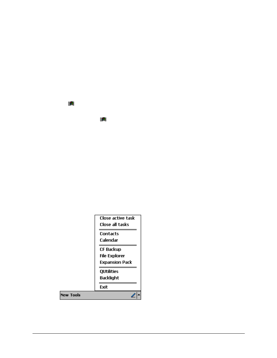 Qutilities and qmenu, Task management, Qutilities and qmenu -29 | Compaq iPAQ H3000 User Manual | Page 39 / 118