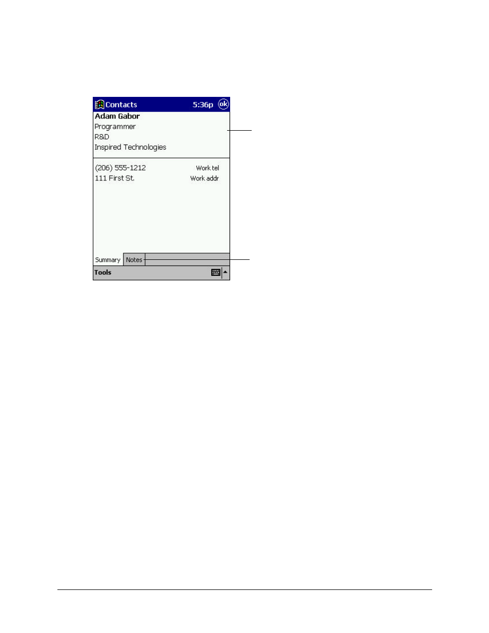 Using the summary screen | Compaq iPAQ H3000 User Manual | Page 54 / 118