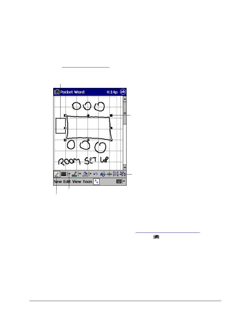 Drawing mode, Recording mode | Compaq iPAQ H3000 User Manual | Page 69 / 118