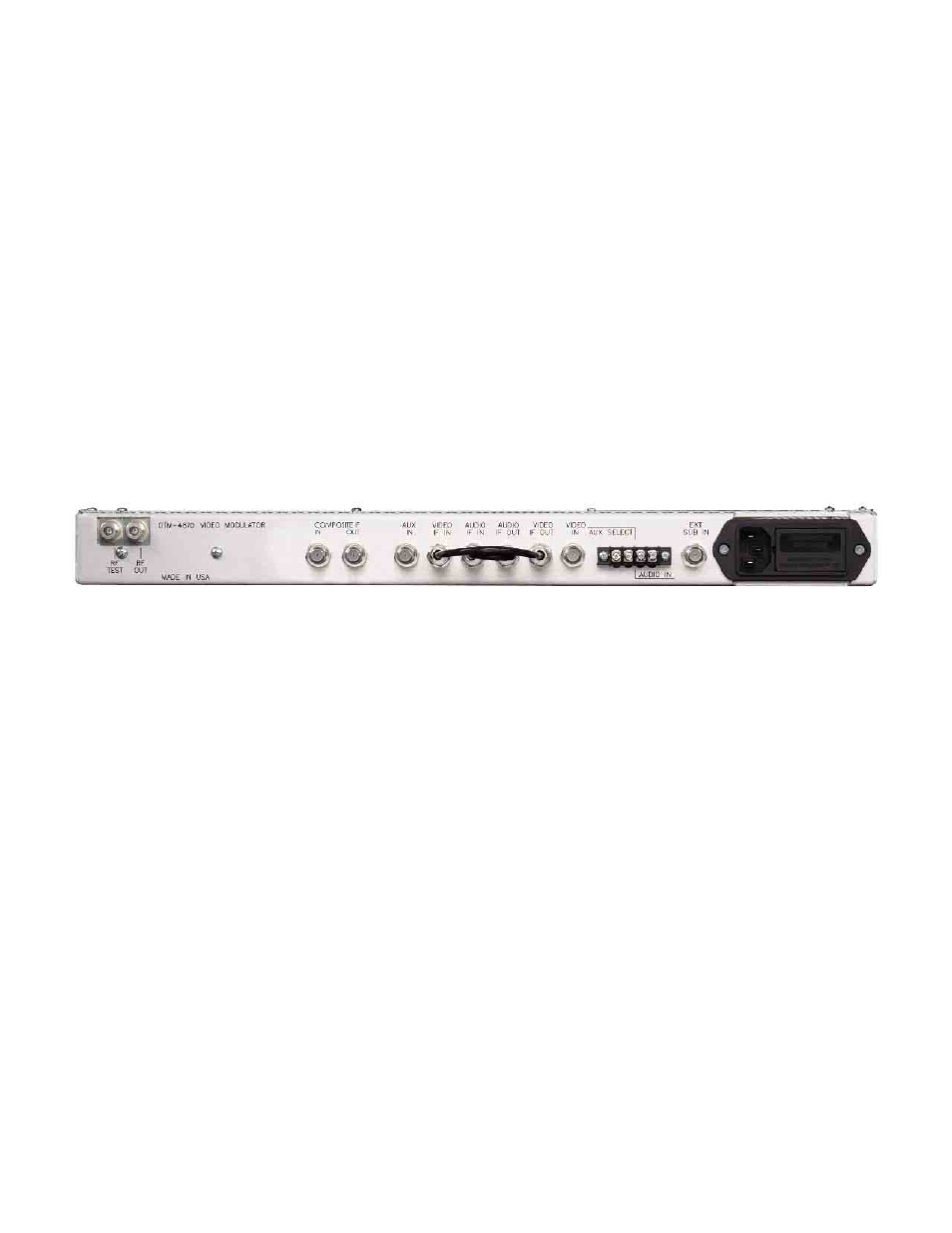 Olson Technology OTM-4870 (PAL B/G) User Manual | Page 8 / 11