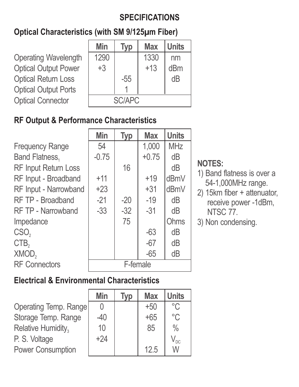 Olson Technology OTOHP-FTX User Manual | Page 8 / 8