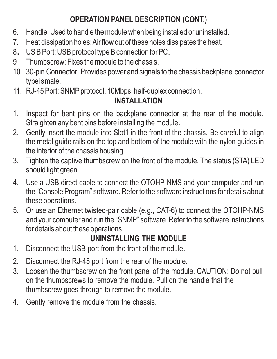 Olson Technology OTOHP-NMS Mini User Manual | Page 4 / 8