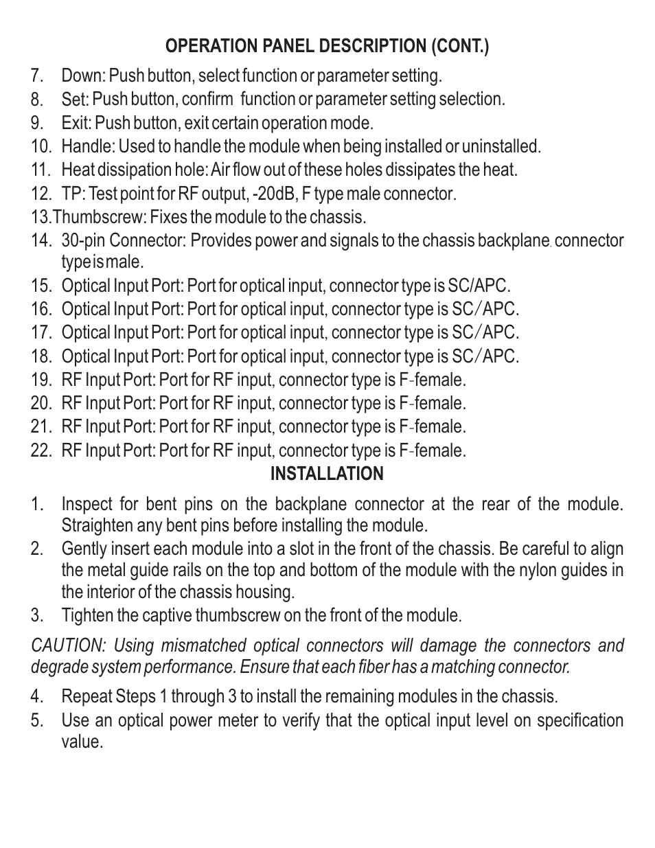 Olson Technology OTOHP-RRX User Manual | Page 4 / 8