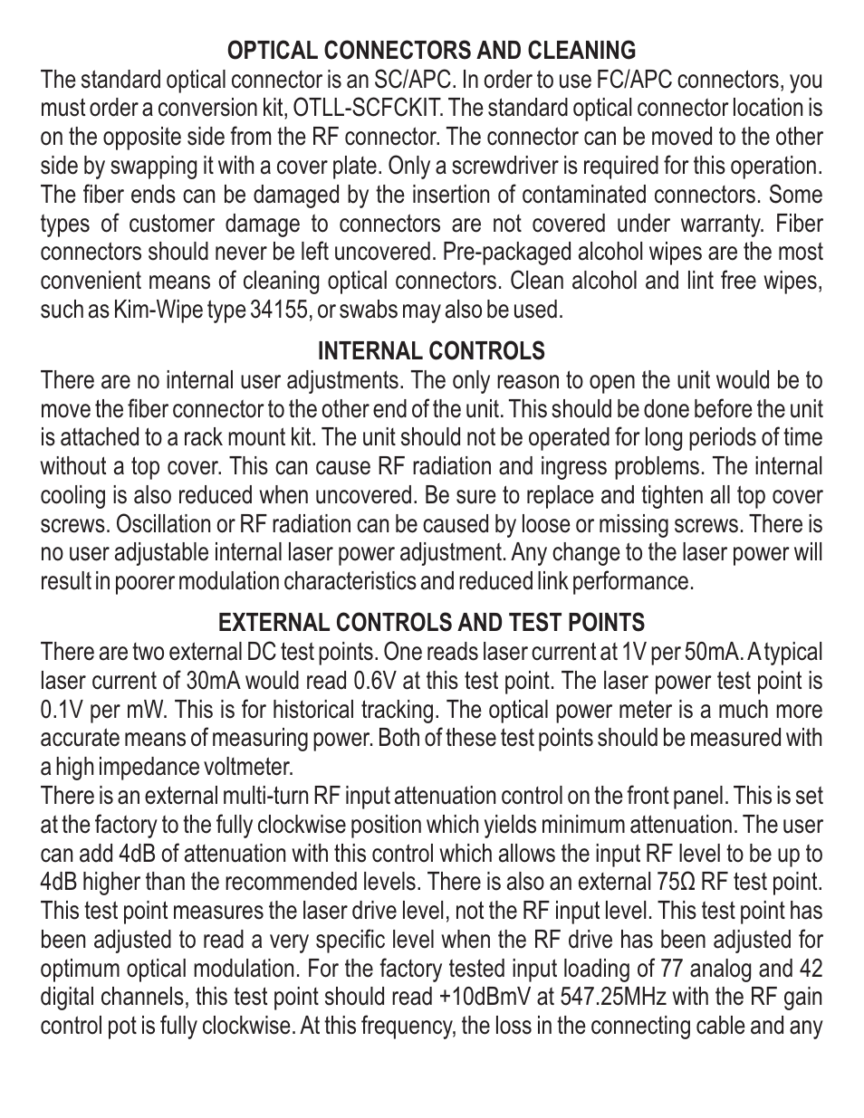 Olson Technology MUSCLE-1000C User Manual | Page 5 / 8